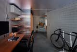 A Ceiling Cutout Above the Dining Area in This Kyoto Home Doubles as a Desk
