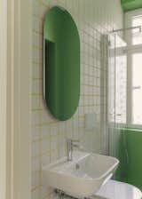 Grid Patterns—and Punchy Colors—Reorganize This 1930s Rome Flat