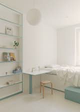 Grid Patterns—and Punchy Colors—Reorganize This 1930s Rome Flat