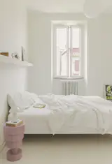 Grid Patterns—and Punchy Colors—Reorganize This 1930s Rome Flat - Photo 10 of 11 - 