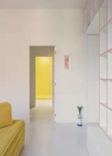 Grid Patterns—and Punchy Colors—Reorganize This 1930s Rome Flat