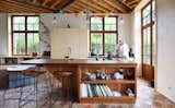 The Interior of This Brick Home in Belgium Takes an Unexpected Turn