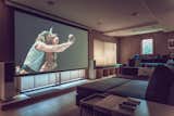Cinema room adjacent master bed & master bath.