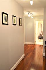 Hallway with storage space