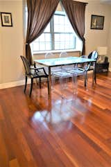 Dining area overlooking Bunker Hill Street