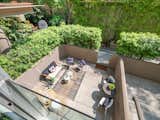 View of patio from upstairs Sky Bridge