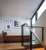Staircase, Wood Tread, Wood Railing, Metal Railing, and Glass Railing  Photo 4 of 10 in Cambridge House 3 by Suzumori Architecture 
