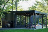 Exterior, Shipping Container Building Type, Metal Siding Material, Metal Roof Material, and Flat RoofLine Shipping Container Getaway  Photo 3 of 16 in The Scenic Orchard by Emily Broomfield