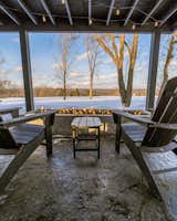 Fire Pit in the winter