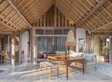 View from the Outdoor Eating Area to  indoor- outdoor living Room