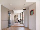 Reading indoor area for winter days can be also an outdoor chill area in summer, only opening the folding doors system.
