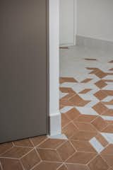 We choosed  clay ceramic tiles floor  calling for a vernacular architecture.