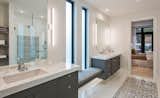 Bath Room, Drop In Sink, and Ceiling Lighting  Photo 9 of 11 in Two Story Modern Architecture by BUILD LLC