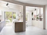 Framework House by Amos Goldreich Architecture kitchen/living area