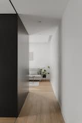 The central module defining circulation in the living space.