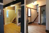 Staircase and Wood Tread The front entry, as it appeared when we bought the house, and after our restoration work  Photo 6 of 13 in The Meier House by Michael Schreiber