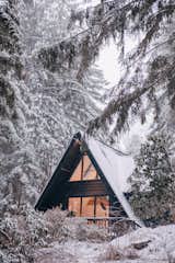 The A-frame in snow