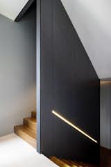 Staircase, Wood Tread, and Wood Railing Stair  Photo 12 of 17 in Inside - out house by Krub.Ka Studio