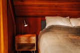 Our bedroom on the main floor has a queen sized bed as well.
