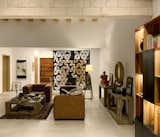Living and partial view of dining room