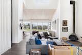 Light filled interiors with a visual connection to the Boulder Flatirons.