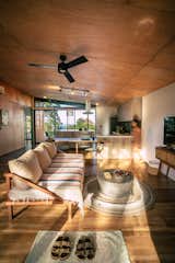 Living Room, Sofa, Ceiling Lighting, Console Tables, and Vinyl Floor Living Room   Photo 12 of 14 in Espacio LAR Unveils Casa Samambaia: A Hidden Gem on Panama's Pacific Coast. by Espacio LAR