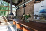 Bar and heightened lounge area