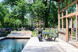 Swimming pool and garden