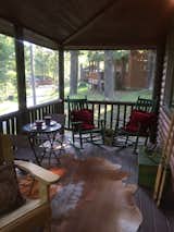 Screened porch protects from the bugs