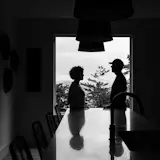 While it is not always easy working and living together, the Kirkmans created a beautiful home together. 