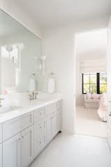 Bath Room  Photo 9 of 19 in Southern Elegance: This Houston Home Blends Traditional With Contemporary Design by Jaclyn Anderson