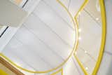 Ceiling design of the service area.