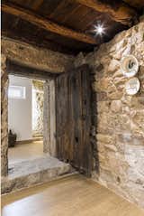 Old storage area. The original door was kept to preserve the identity of this space.