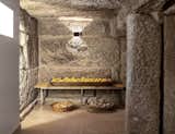 Old storage area.  All the original granite stones were clean and restored.