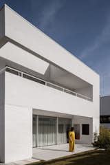 Balcony and terrace perspective view
