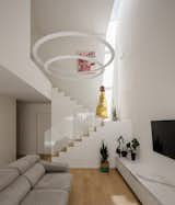 Living room and its double height 