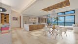 Kitchen A rendered view of the living space interior  Photo 2 of 14 in The Butterfly House: A Modern Home on Kauai's North Shore Asks $12.5 Million by Luxury Design