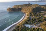 An aerial view of Costa Elena's new private Beach Club and neighboring resort Dreams Las Mareas.