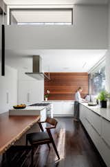 The bright and airy kitchen.