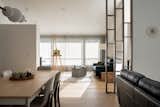 Blending creativity, productivity, and comfort, the office doubles as an art studio, work zone, and a quiet retreat—strategically placed to stay connected to the living room and enjoy sightlines to the kitchen. 