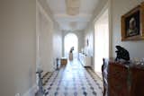 Hallway, Slate Floor, and Ceramic Tile Floor Entry hall  Photo 6 of 10 in Modern artist reinvents classic Loire-Valley château by Carsten Sprotte