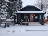 Refreshed exterior featured in its first snowfall
