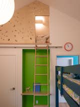 Kids' bedroom with a loft.