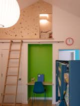 Kids' bedroom with a loft.
