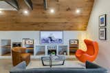 Entertainment area. We installed a Samsung Frame TV to display artwork when not in use