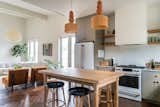 Kitchen & living room at Constance