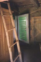 Entry with rammed earth floors