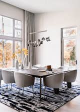 Dining Room with access to the cantilevered diamond deck