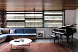 Living Room, Bench, Concrete Floor, and Wall Lighting The Living Room  Photo 16 of 21 in The Balmoral Beach House by Queen Mab Design Studio