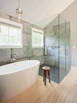 Bath Room  Photo 14 of 16 in Modern Barn in the Hamptons by Nicole Straus